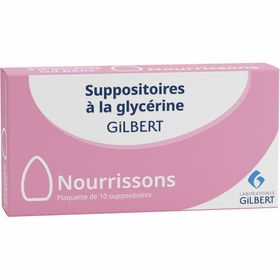 GILBERT Suppositoires à la glycérine Nourrissons