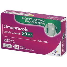 Oméprazole Mylan Conseil 20 mg