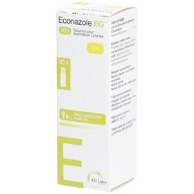 Econazole EG Solution pour application cutanée