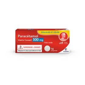 PARACETAMOL VIATRIS 500MG EFFERVESCENT
