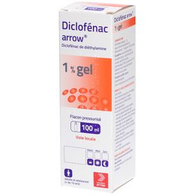 DICLOFÉNAC ARROW 1 % gel, flacon pressurisé, voie locale