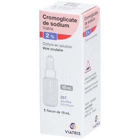Viatris Cromoglicate de Sodium 2 % Collyre en Solution