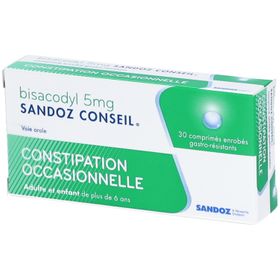 Sandoz Conseil Bisacodyl 5 mg comprimés enrobés