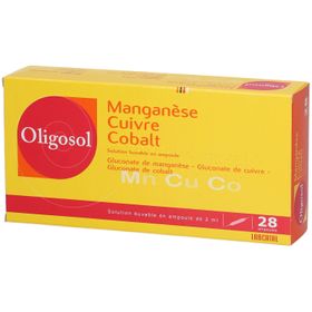 Laboratoire Labcatal Manganèse-Cuivre-Cobalt Oligosol