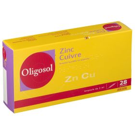 Laboratoire Labcatal Oligosol Zinc-Cuivre