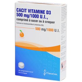 CACIT Vitamine D3 comprimés à croquer