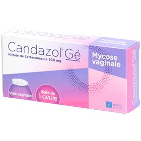 Candazol Gé Nitrate de Sertaconazole 300 mg - 1 Ovule
