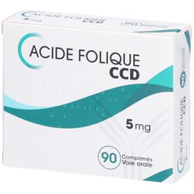 Acide Folique CCD 5 mg Comprimés