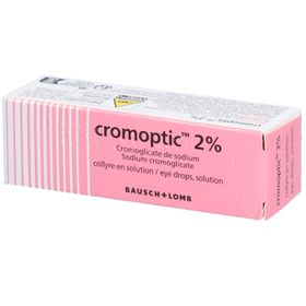 Cromoptic 2 %, collyre en solution - Flacon 10 ml (Chauvin Bausch & Lomb)
