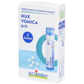 NUX VOMICA BOIRON 9CH pack de 3 tube-granules