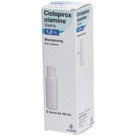 Mylan Viatris Ciclopirox Olamine Shampoo 1,5% Dermatite Séborrhéique