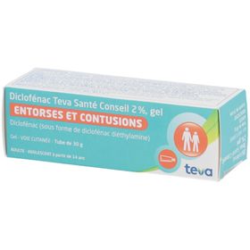 Diclofénac Teva gel anti-inflammatoire