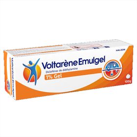 VOLTARENE EMULGEL 1 %, gel, boîte de 1 tube de 100 g