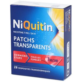 NIQUITIN dispositif transdermique 24h pour le sevrage tabagique
