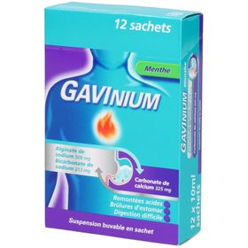 Gavinium Menthe Suspension Buvable