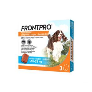 FRONTPRO® Comprimés à croquer Chien 10-25 kg thumbnail