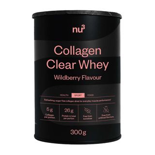 nu3 Collagen Clear Whey, saveur fruits rouges
