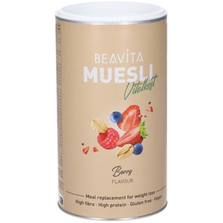 BEAVITA Muesli sans sucre ajouté, Fruits rouges