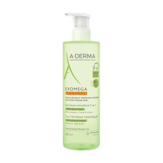 A-DERMA EXOMEGA CONTROL Gel lavant émollient 2 en 1 anti-grattage
