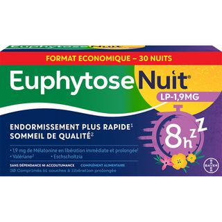 EuphytoseNuit® LP 1,9 mg Mélatonine