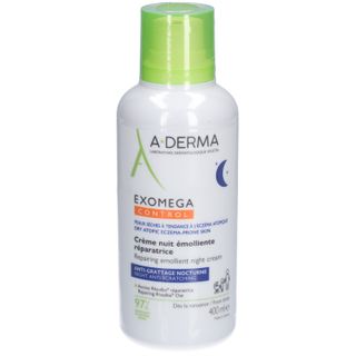 A-Derma Exomega Control Crème Nuit Emolliente Réparatrice