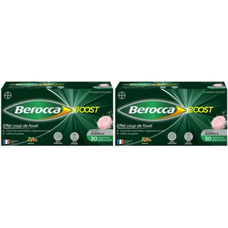Berocca Boost Effet coup de fouet aide à réduire la fatigue Goût Acérola