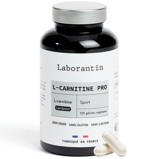 l carnitine sans sport Laborantin L-Carnitine Pro (Carnipure®) - Sèche & énergie physique 120  pc(s)