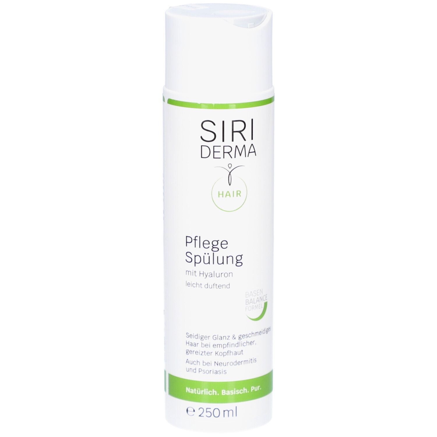 Siri Derma Soin Après-Shampoing à l'acide hyaluronique, 250ml.