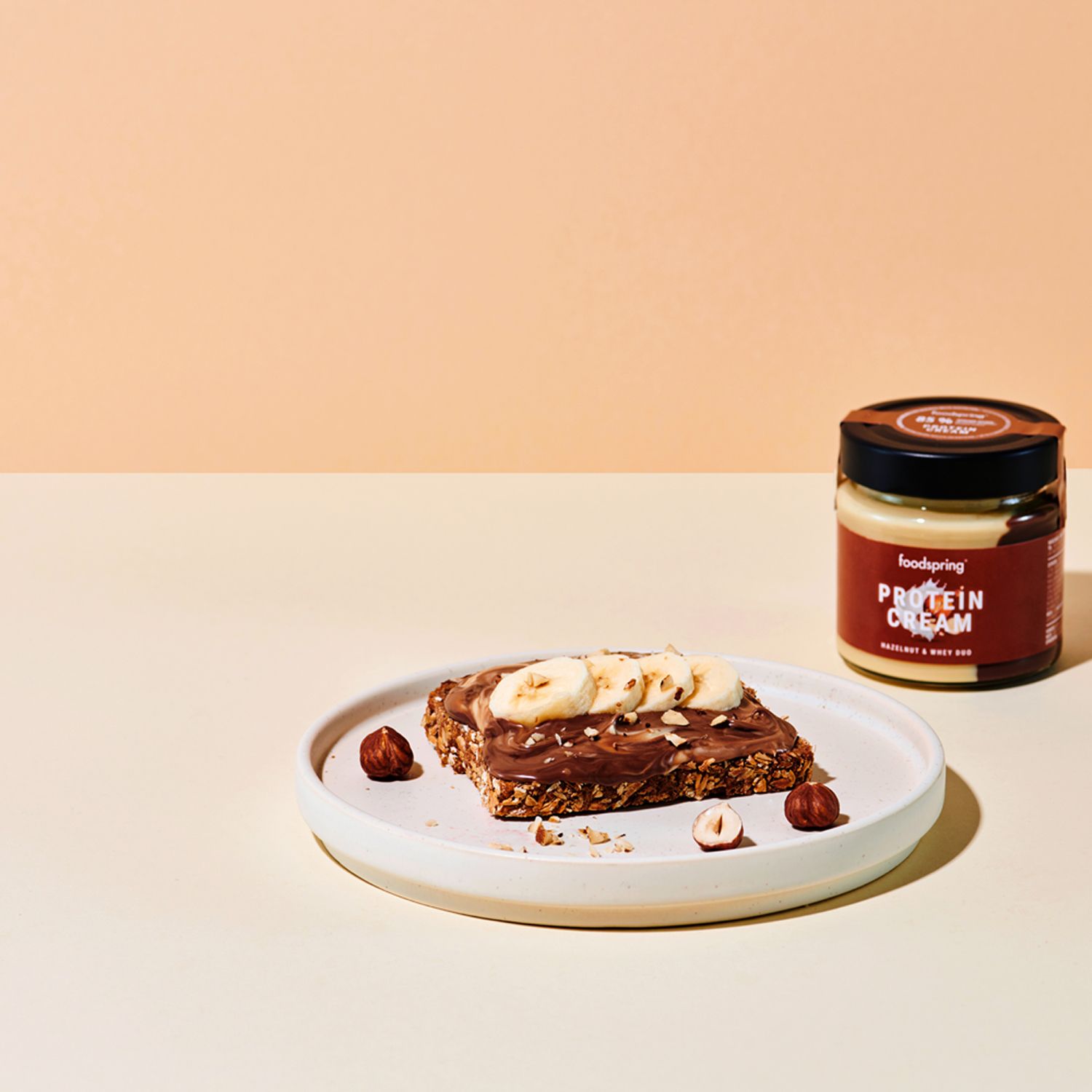 foodspring® Protein Cream Duo Hazelnut Whey