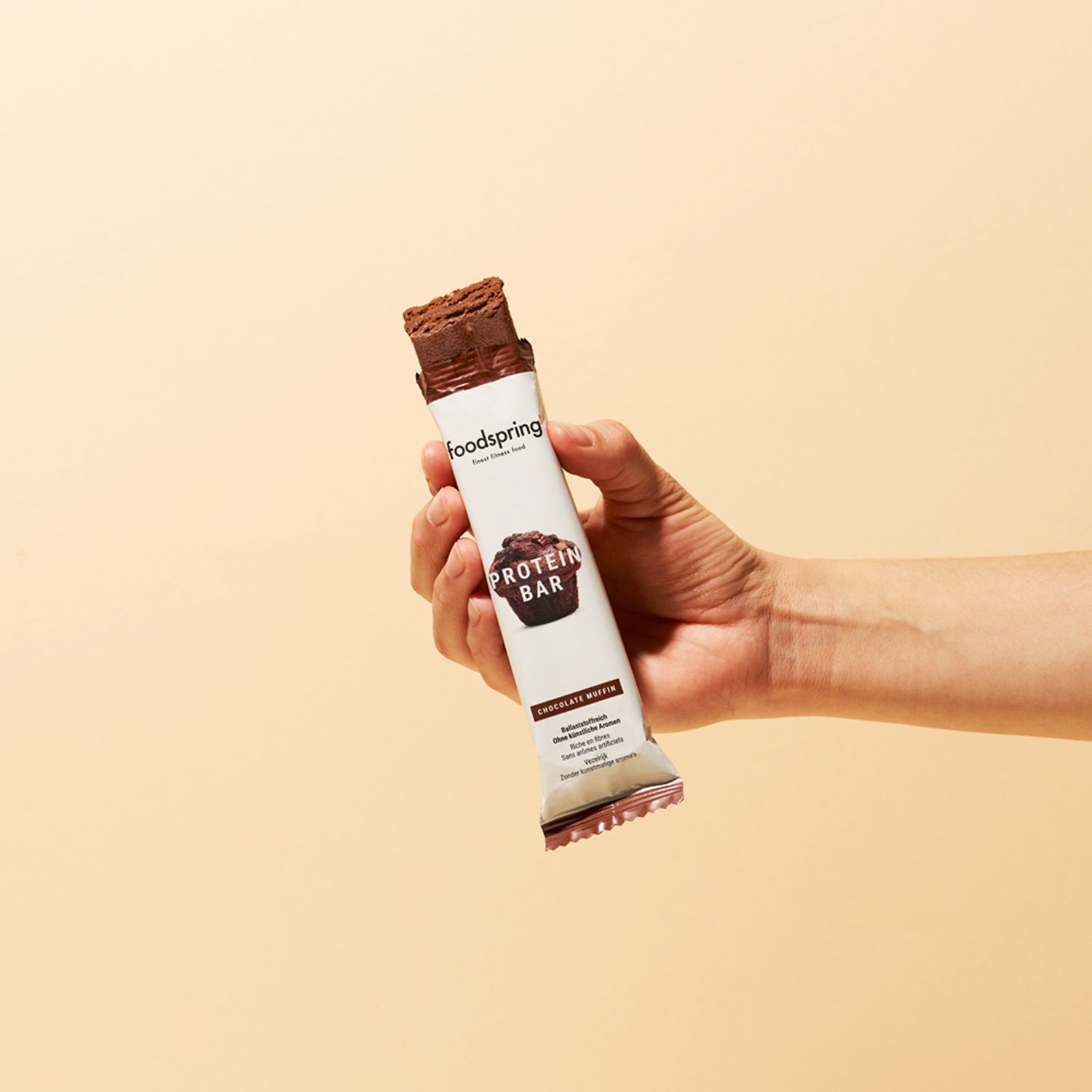 foodspring® Protein Bar Muffin au chocolat