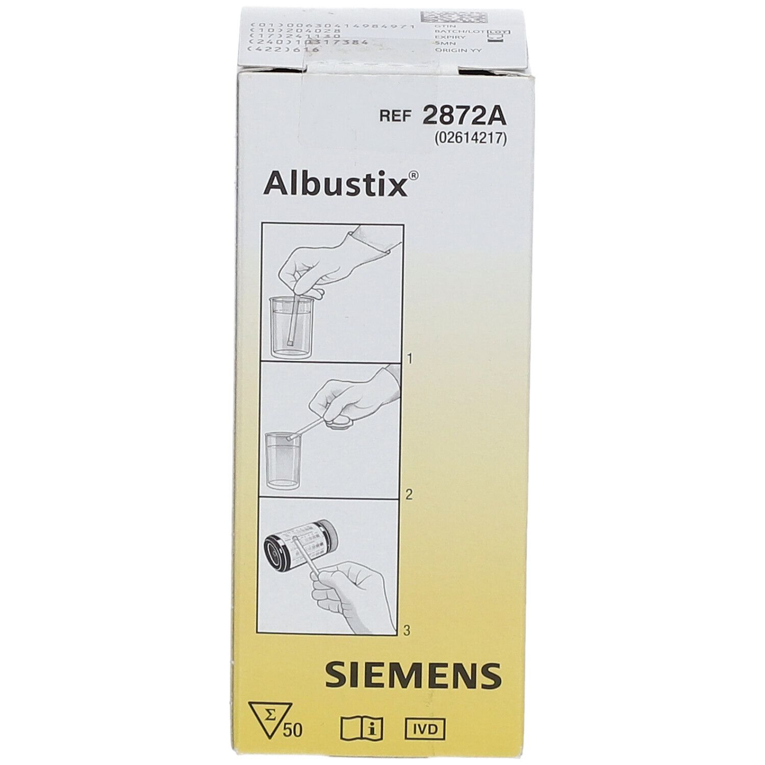 Siemens ALBUSTIX® Bandelettes réactives