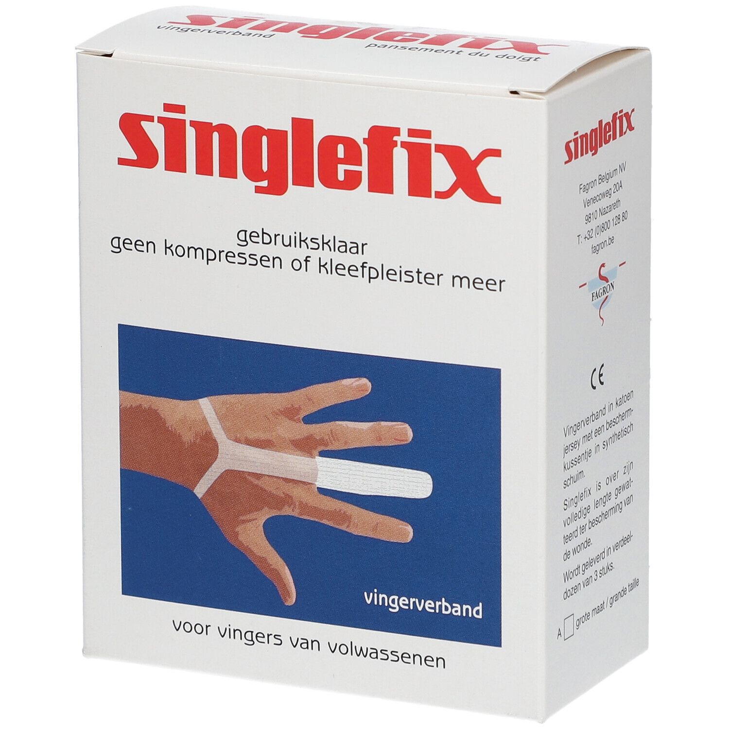 Surgifix Singlefix® Pansements pour doigts Taille A