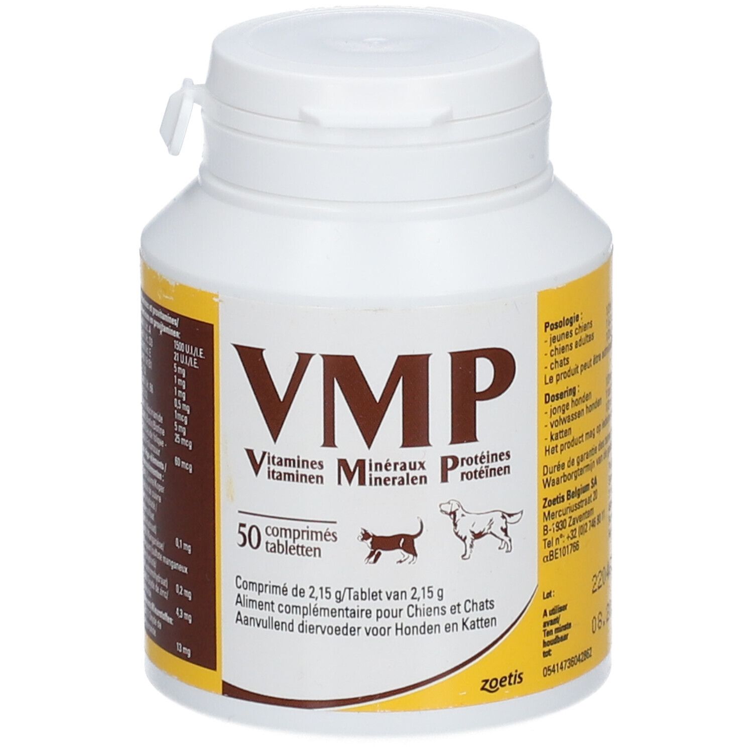 Pfizer VMP Vitamines Minéraux Protéines pour chiens et chats
