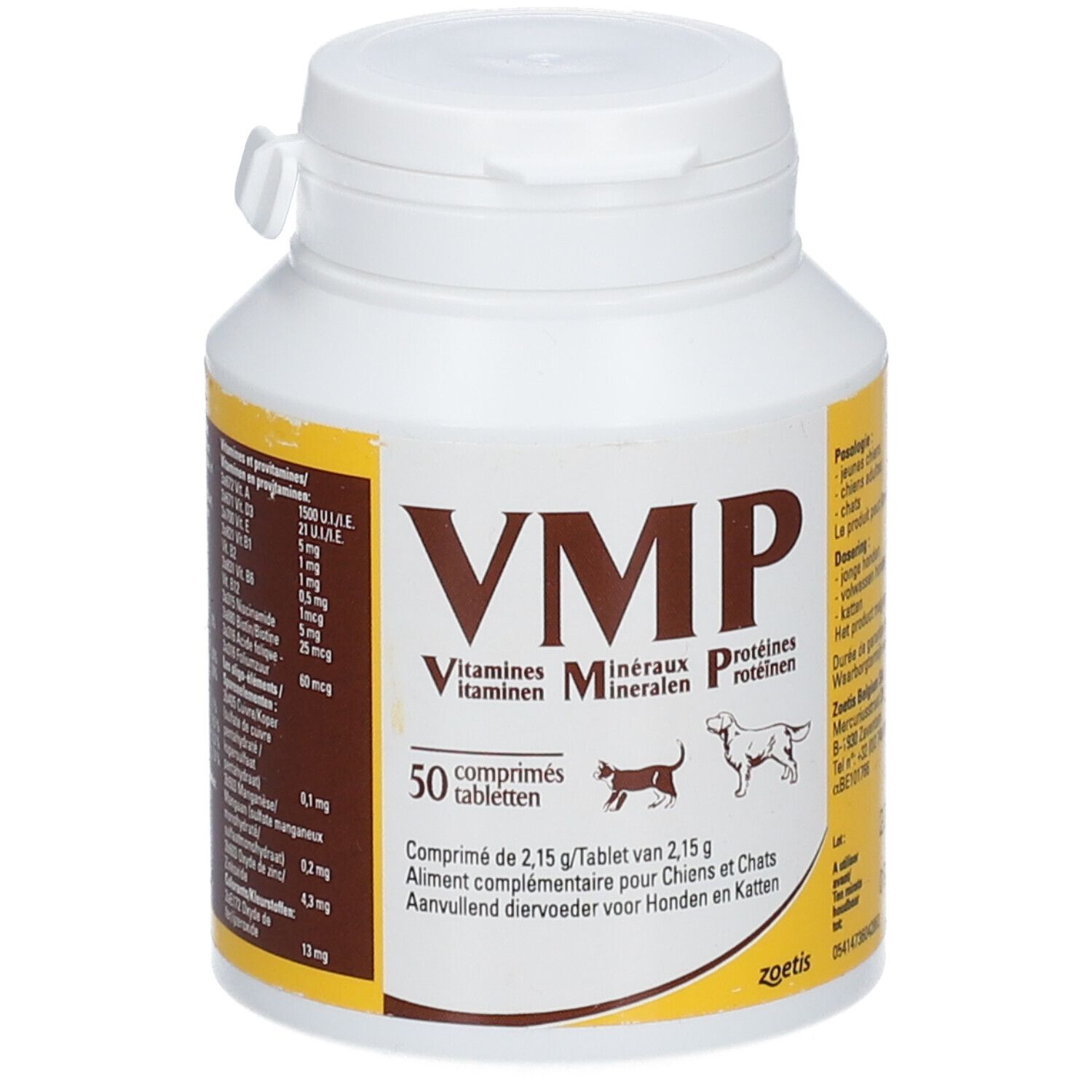 Pfizer VMP Vitamines Minéraux Protéines pour chiens et chats