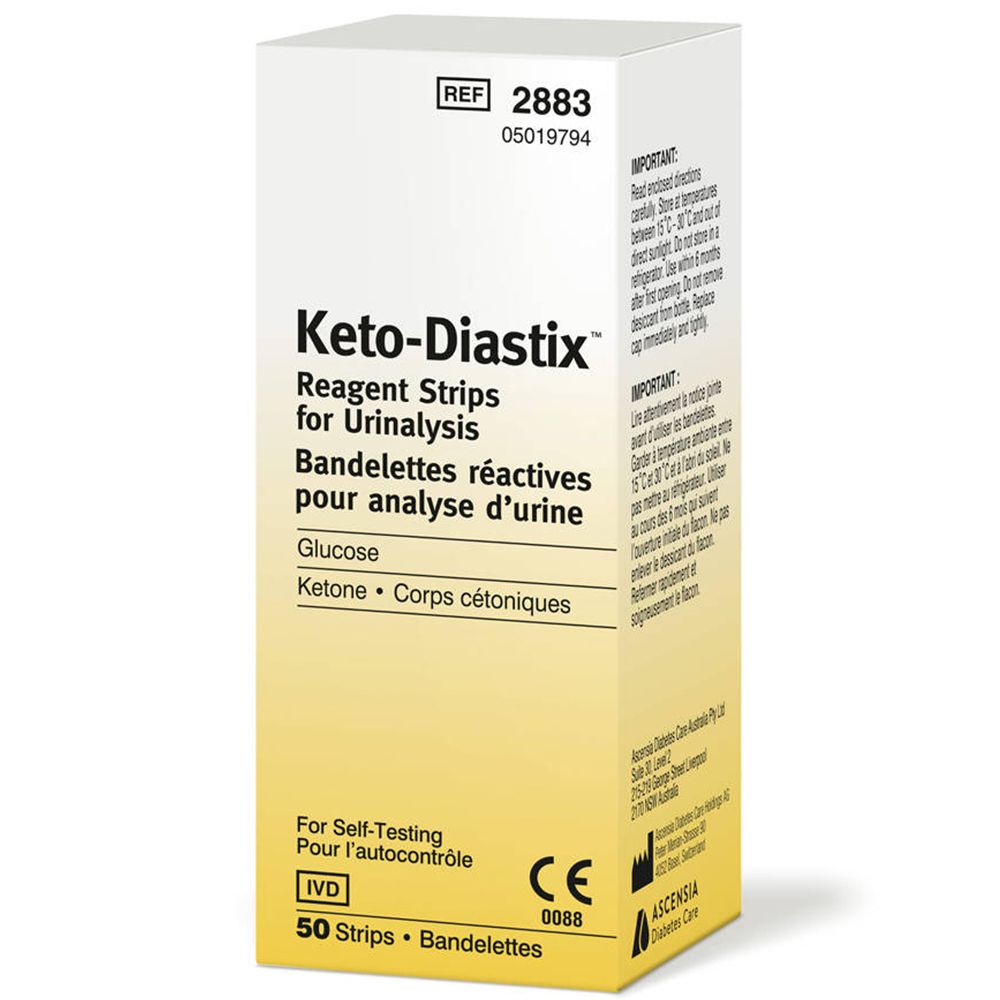 Keto-Diastix™ Bandelettes réactives