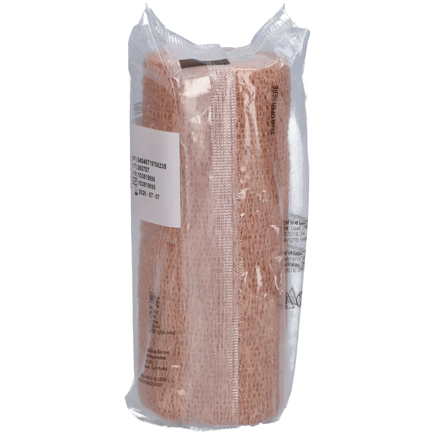 3M Coban Bande auto-adhérante 15 x 4,5 cm
