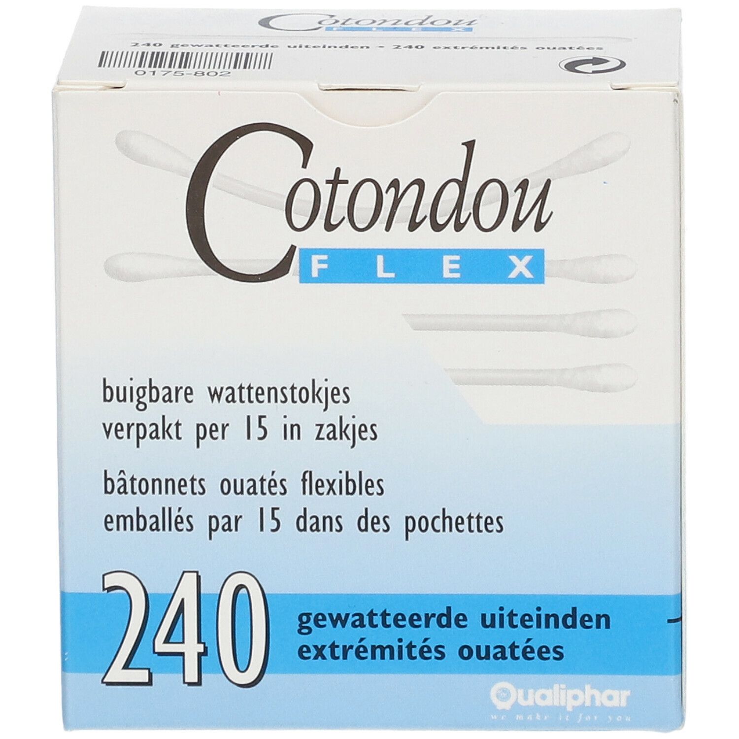 Cotondou Flex Bâtonnets Ouatés