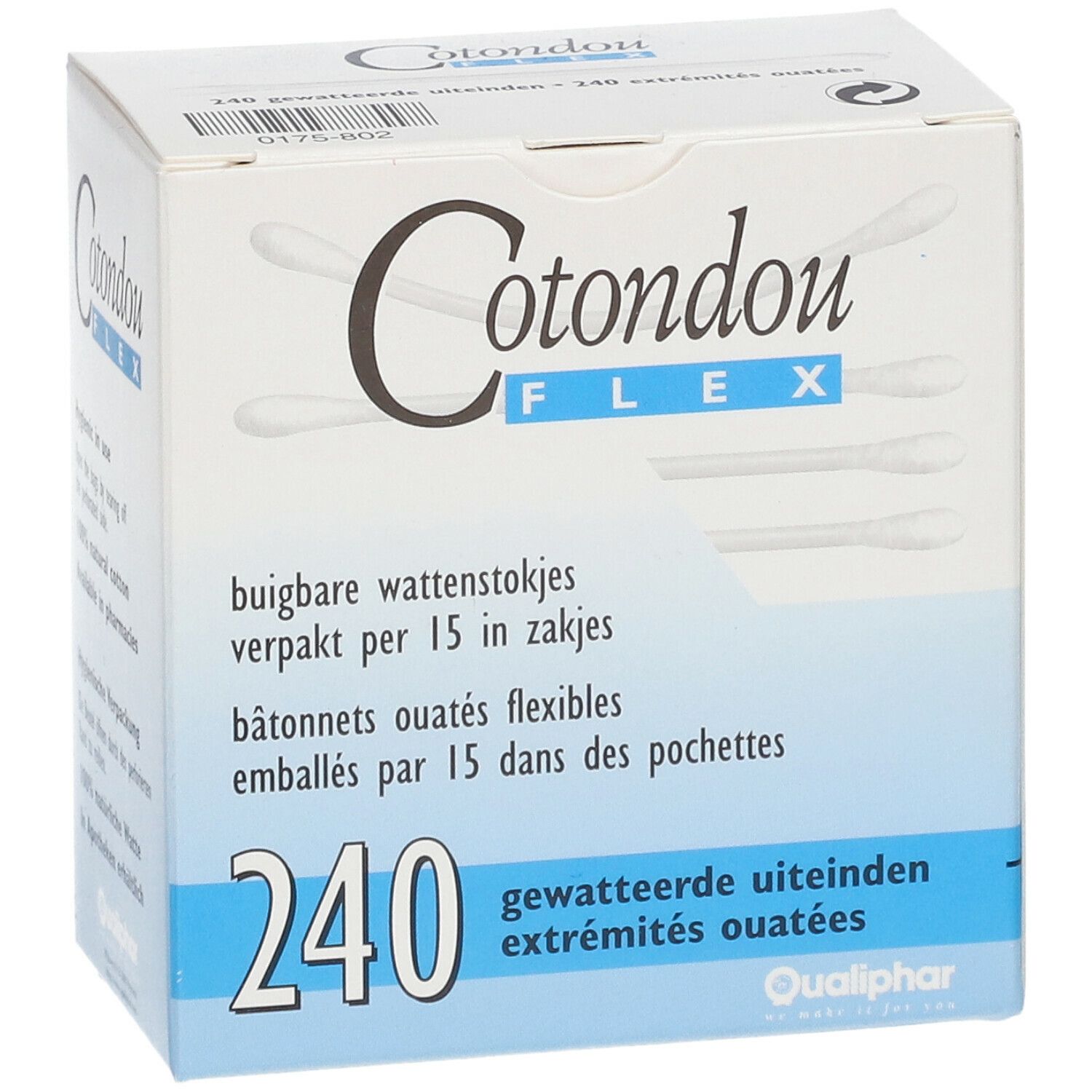 Cotondou Flex Bâtonnets Ouatés