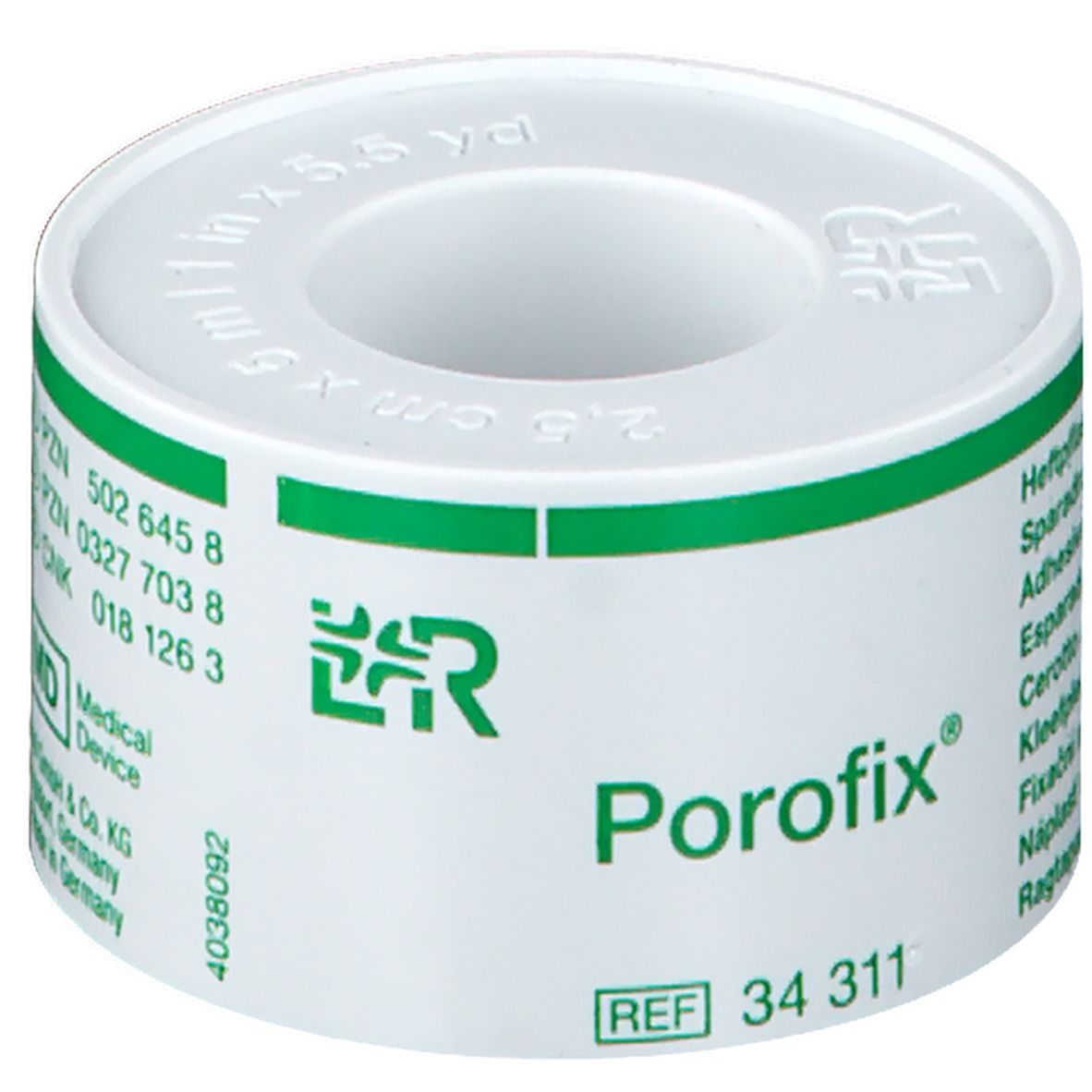 Porofix 2,5 cm x 5m