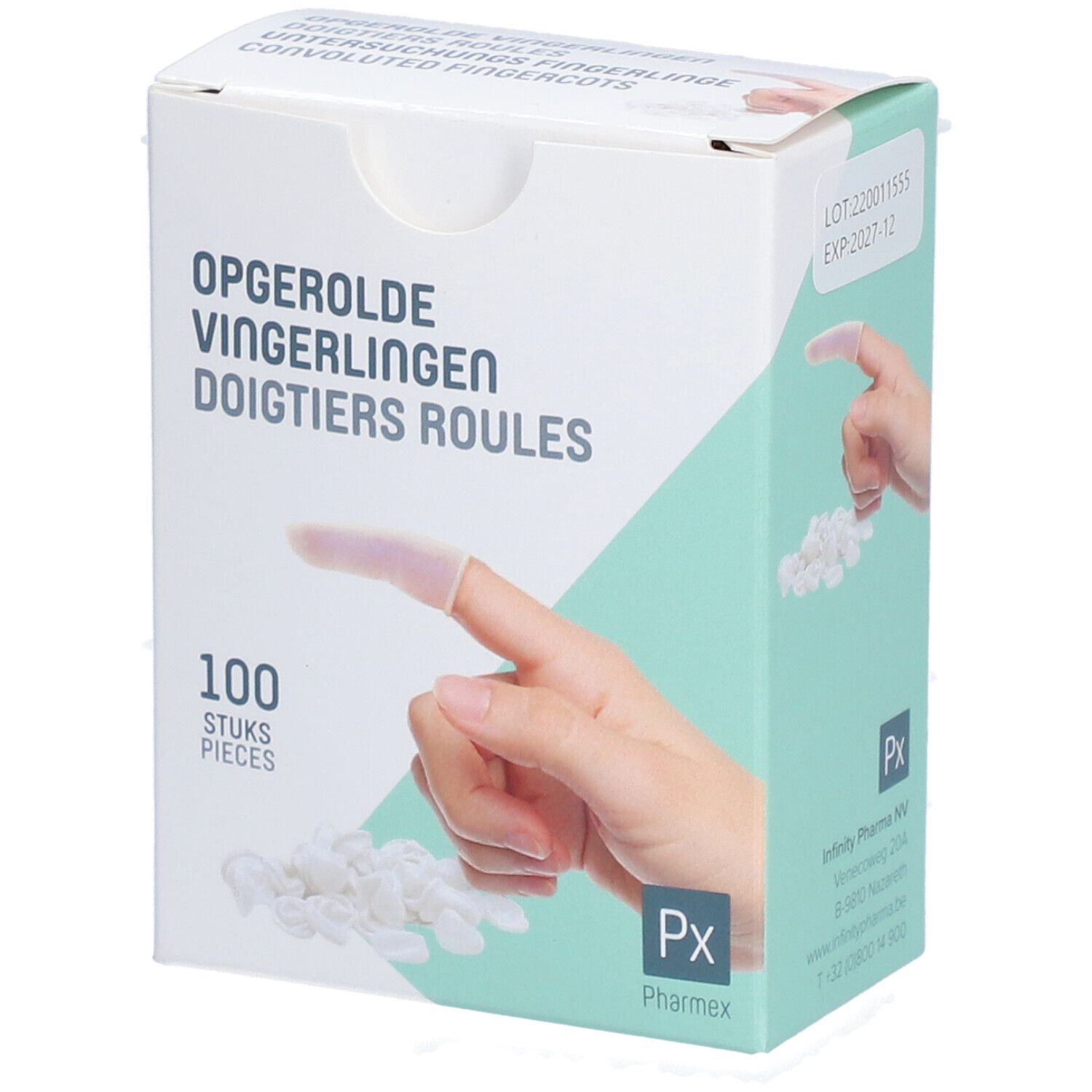Pharmex Doigtier Roulé L
