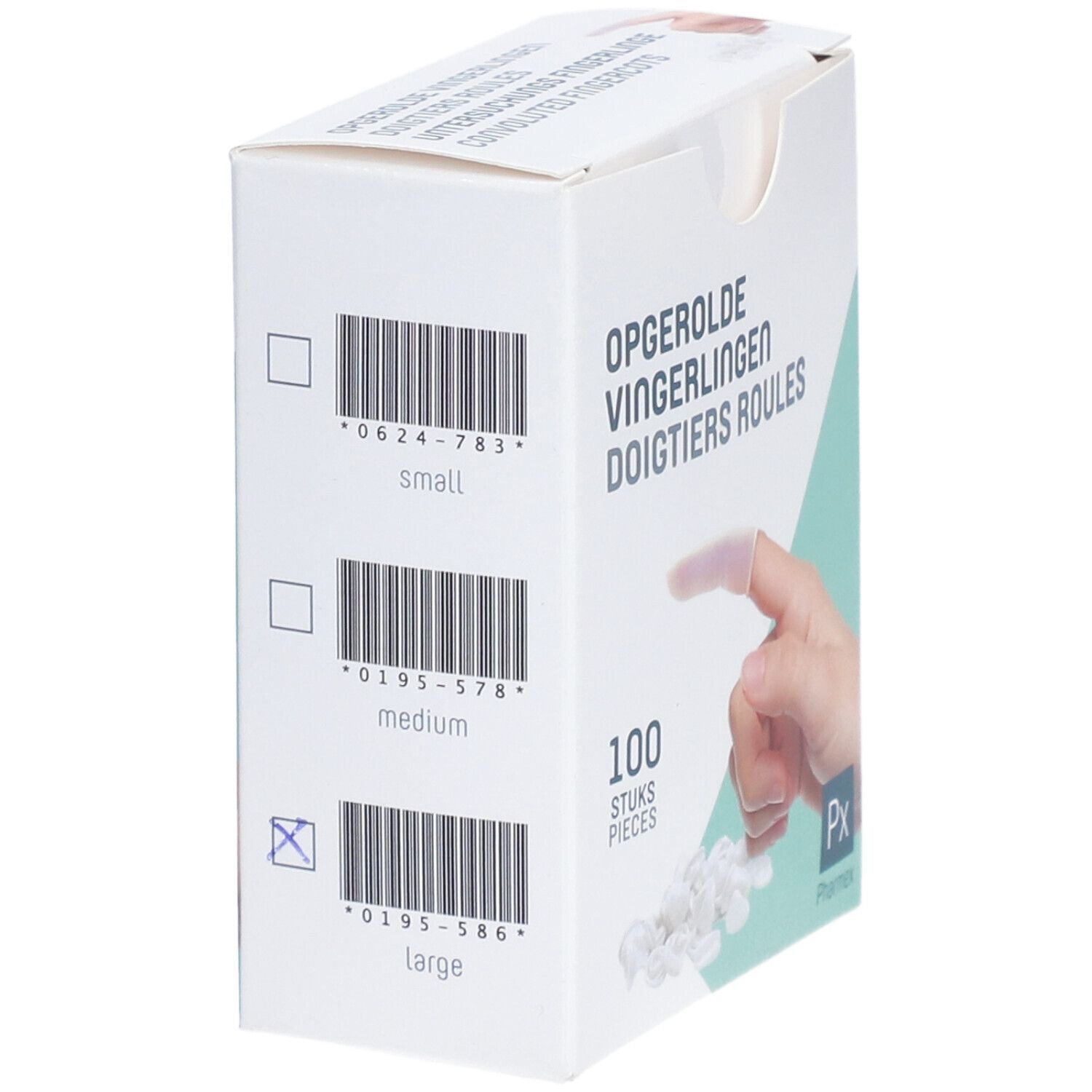 Pharmex Doigtier Roulé L