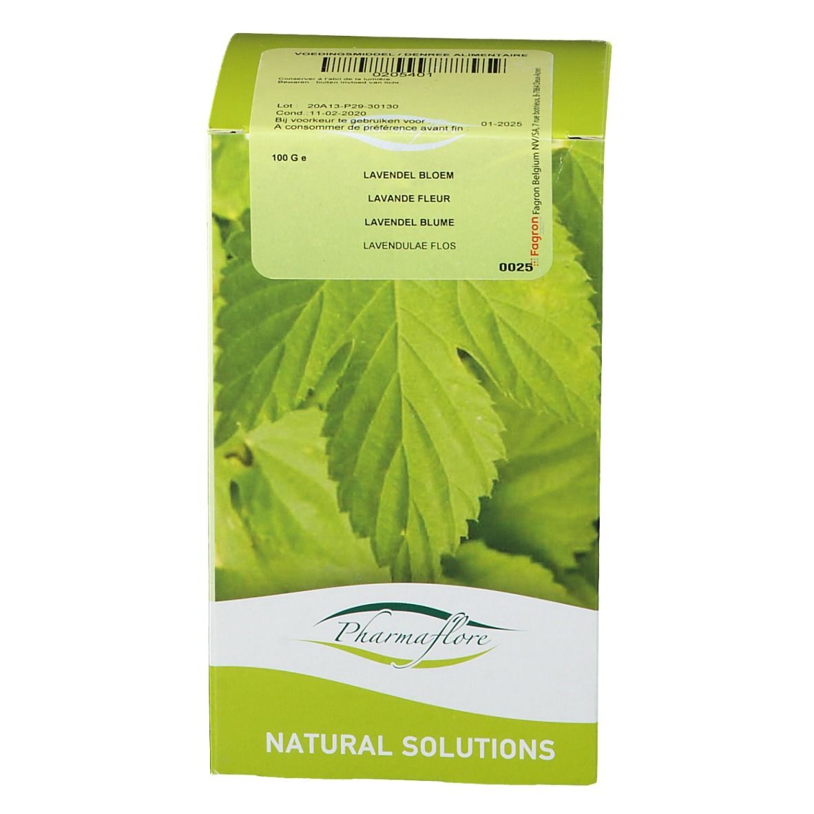 PHARMAFLORE Lavande fleur
