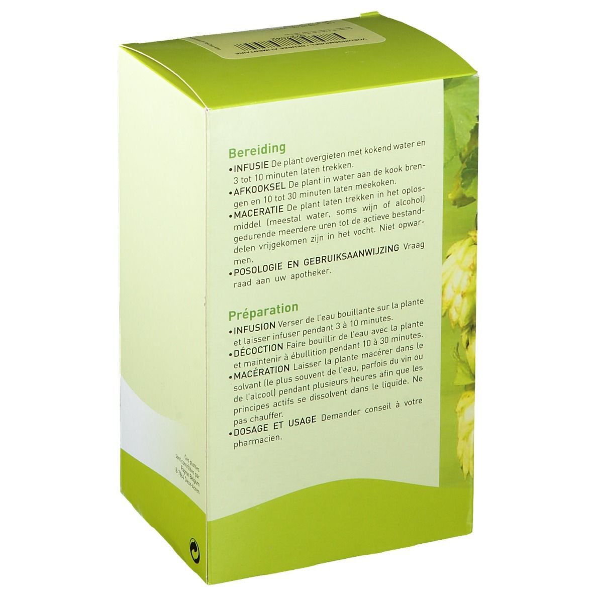 Pharmaflore Mélisse feuille, coupée
