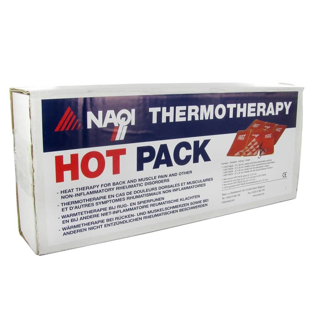 Naqi® Thermotherapie chaude Hot Pack 37x37cm