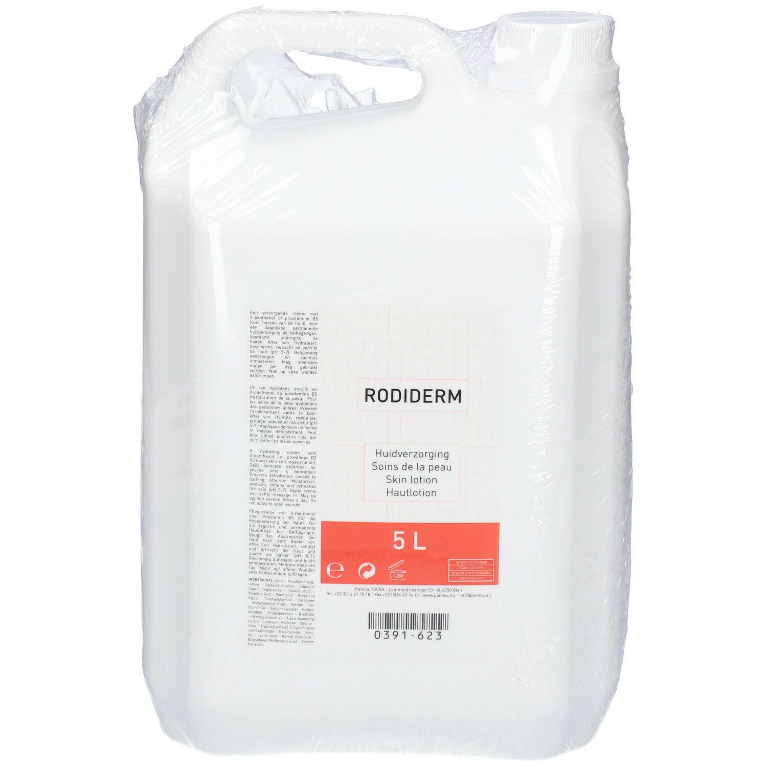 Rodiderm+D Panthenol Lotion Massage