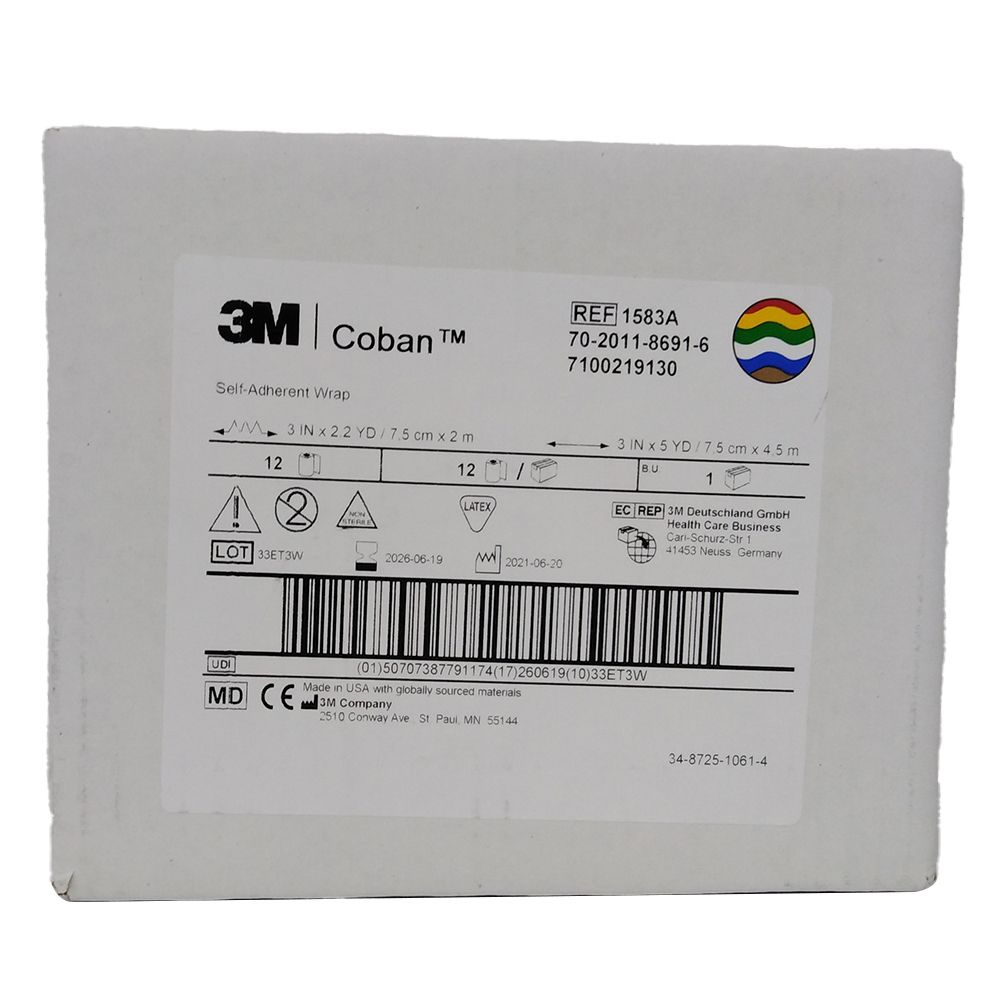 3M™ Coban™ Rainbow 7.5 cm x 4.5 m