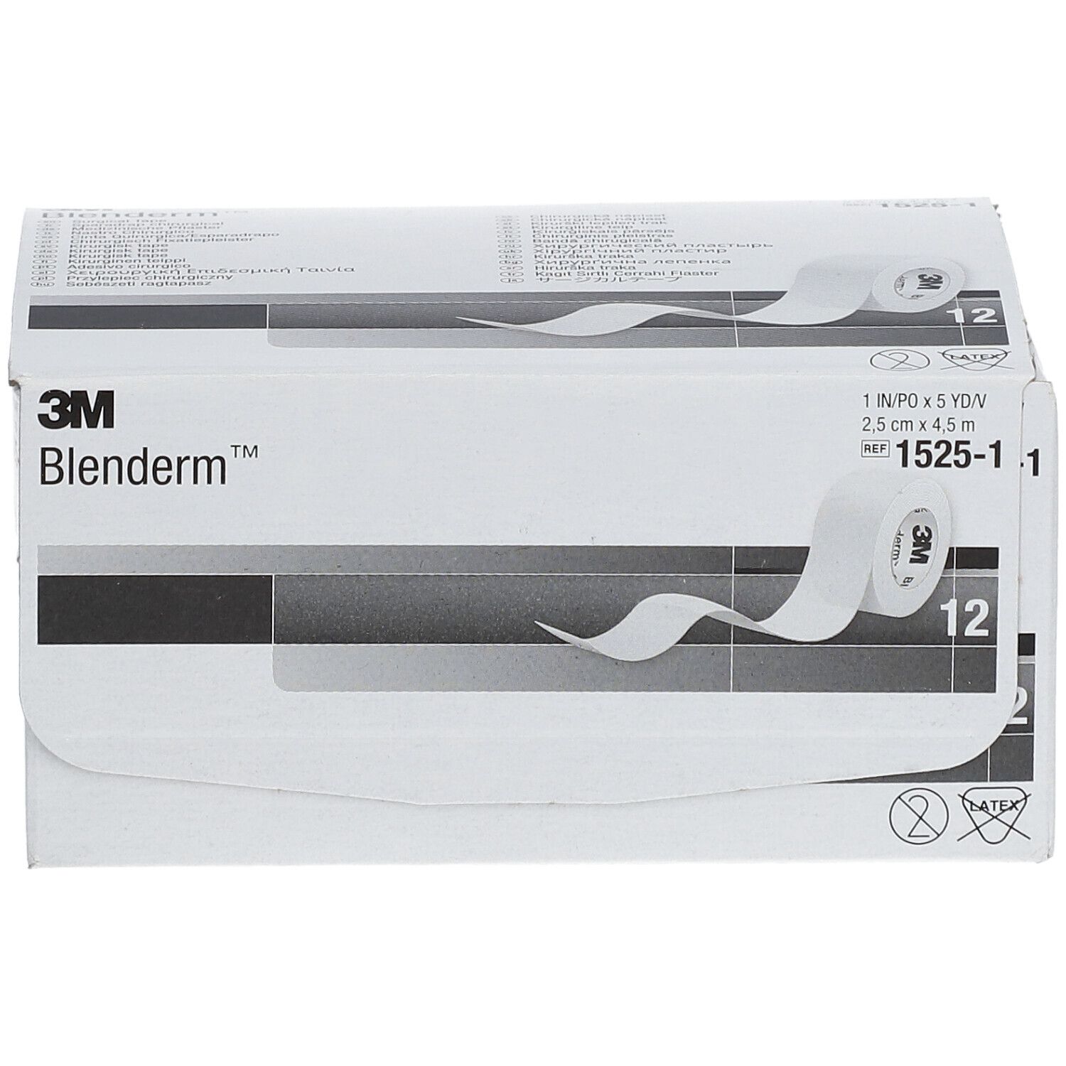 3M™ Blenderm™ Sparadrap Chirurgical 2,5 cm x 4,57 m