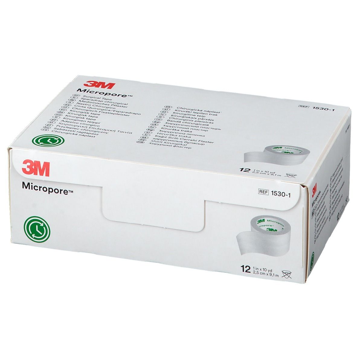 3M™ Micropore™ Sparadrap Chirurgical 2,5 cm x 9,1 m