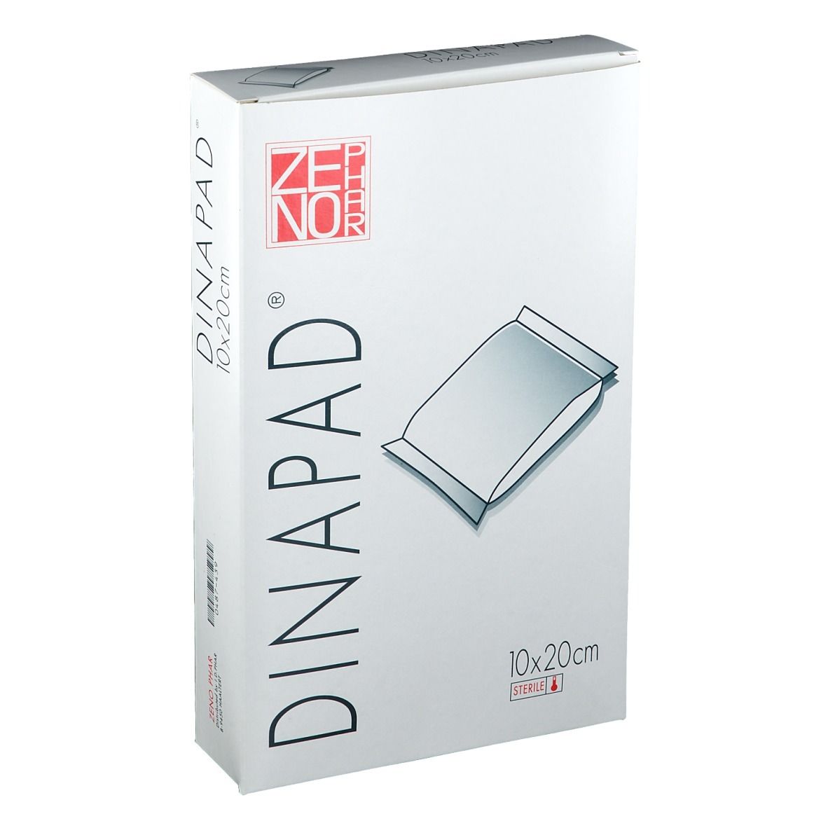 Dinapad 10X20Cm Compresse Sterile N/Adh