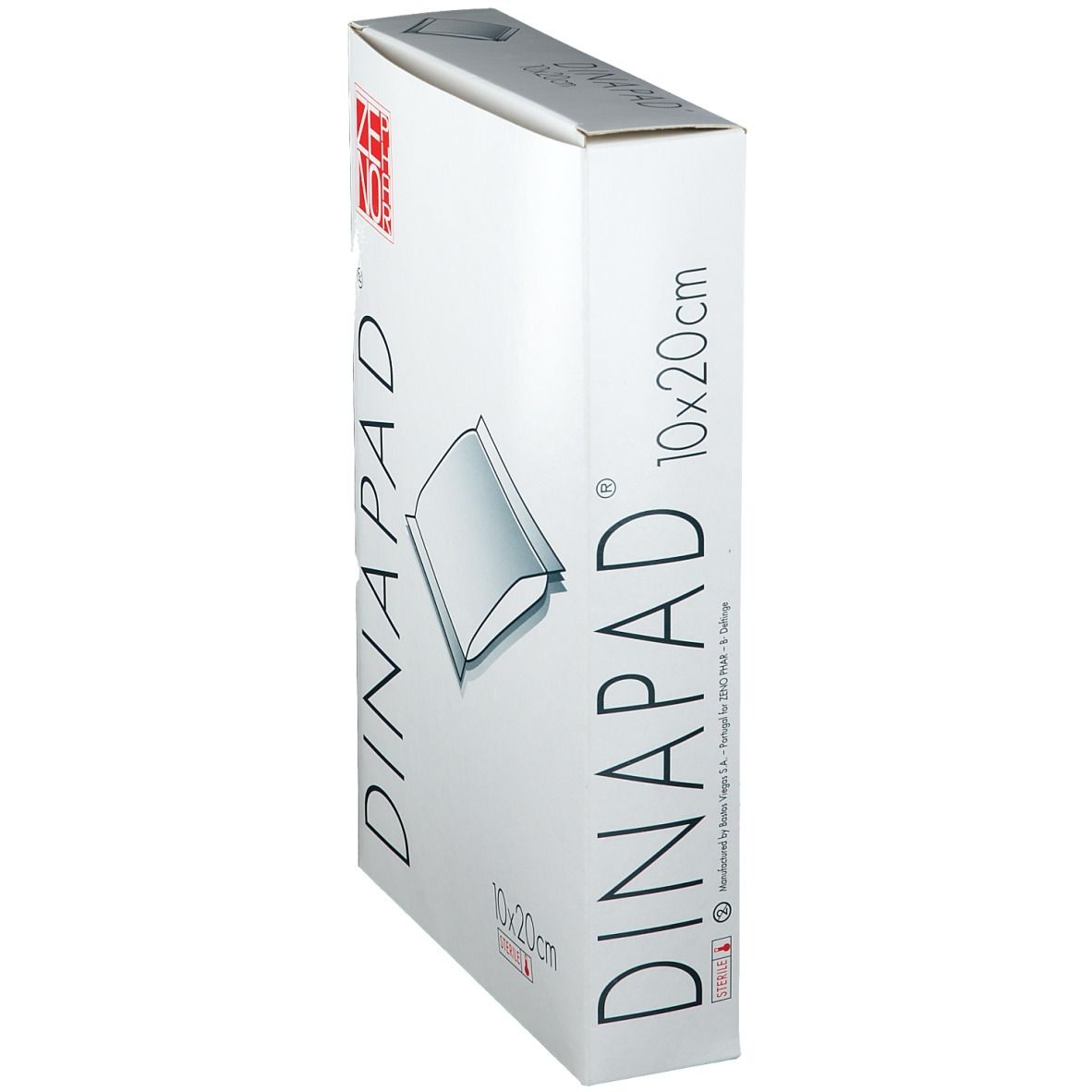 Dinapad 10X20Cm Compresse Sterile N/Adh